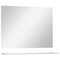 vidaXL Wall Mirror See-Through Tempered glass 31.5 x 23.6 in Simple